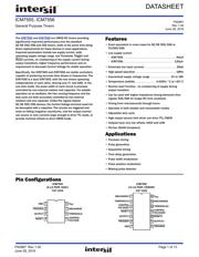 ICM7555IPAZ Datenblatt PDF
