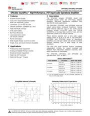 OPA1642 Datenblatt PDF