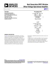 OP77 datasheet.datasheet_page 1