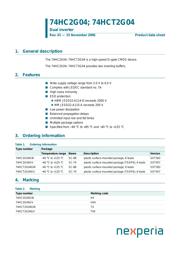 74HCT2G04GV.125 datasheet.datasheet_page 1