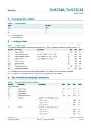 74HCT2G04GV.125 datasheet.datasheet_page 3