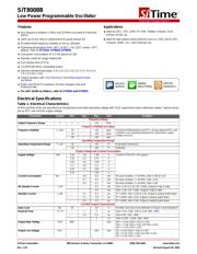 SIT8008BI-82-33E-50.000000Y Datenblatt PDF