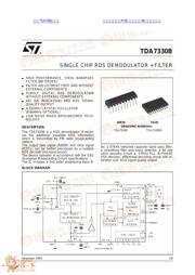 TDA7330 datasheet.datasheet_page 1