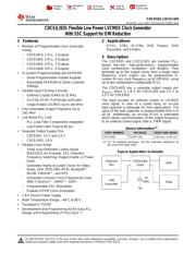 CDCE925PWR 数据规格书 1