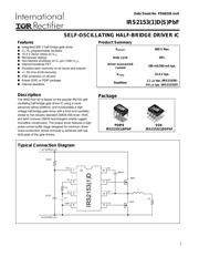 IRS2153DPBF Datenblatt PDF