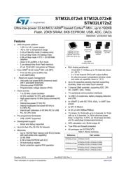 STM32L072RZI6D 数据规格书 1