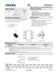 ZXMN10A08E6TC 数据规格书 1