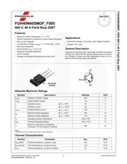 FGH40N60DF_F085 datasheet.datasheet_page 2