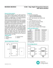 MAX6629MTT+T Datenblatt PDF