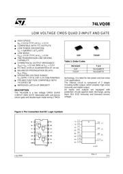 74LVQ08MTR 数据规格书 1