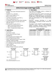 SN74LVC1G14DSFR datasheet.datasheet_page 1