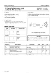 BSP304 datasheet.datasheet_page 2