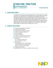 74HC259PW,118 datasheet.datasheet_page 2