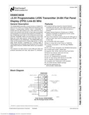 DS90C383BMT datasheet.datasheet_page 1