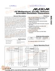 MXL1543 数据规格书 1