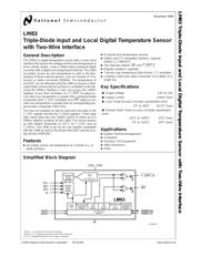 LM83 数据规格书 2