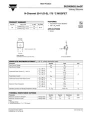 SUD40N02-3M3P 数据规格书 1