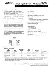 ISL22313WFU10Z-TK datasheet.datasheet_page 1