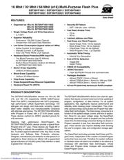 SST39VF3201704CB3KE 数据规格书 1