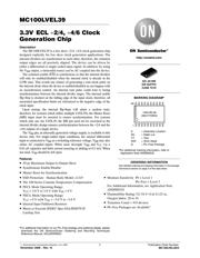 MC100LVEL39DWR2G datasheet.datasheet_page 1