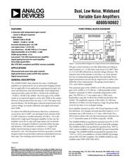 AD600JRZ-RL 数据规格书 1