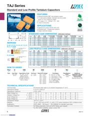 TAJC476M006R datasheet.datasheet_page 1