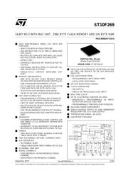 ST10F269DIETR Datenblatt PDF