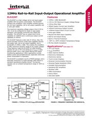 EL5220TIYZ-T7 datasheet.datasheet_page 1