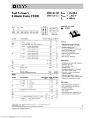 DSEI2X3112B 数据规格书 1