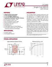 LTC3490EDD#PBF Datenblatt PDF