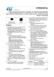STM32F439BIT6U 数据规格书 1