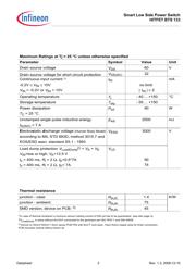 BTS133 E3045A datasheet.datasheet_page 2