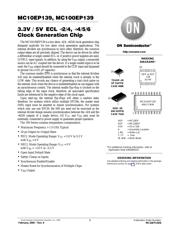 MC100EP139DTR2 datasheet.datasheet_page 1
