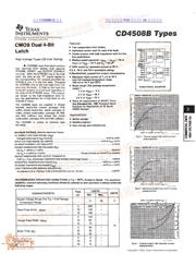 CD4508BD3 数据规格书 1