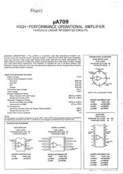 UA709 datasheet.datasheet_page 1