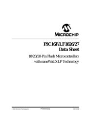 PIC16F1827T-I/MV 数据规格书 1