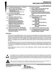 MSP430FE427AIPM datasheet.datasheet_page 1