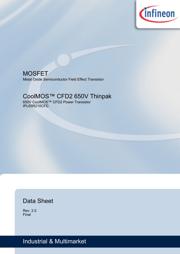 IPL65R165CFDAUMA1 datasheet.datasheet_page 1