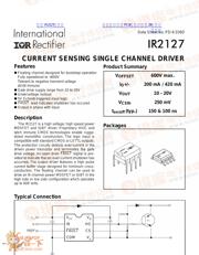 IR2127 datasheet.datasheet_page 1