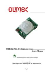 MSP430-PIR datasheet.datasheet_page 1