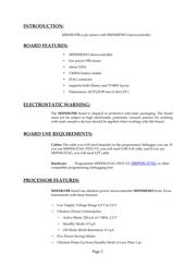 MSP430-PIR datasheet.datasheet_page 2