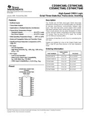 CD74HCT640ME4 datasheet.datasheet_page 1