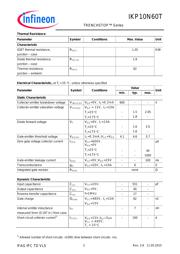 IKP10N60TXKSA1 数据规格书 2