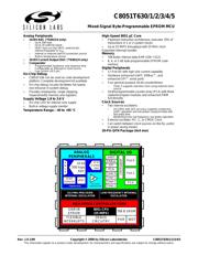 C8051T635-GMR datasheet.datasheet_page 1