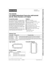 74LCXH2245MSAX datasheet.datasheet_page 1