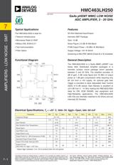 HMC463LH250TR 数据规格书 1