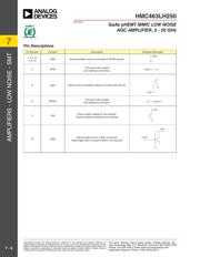 HMC463LH250TR 数据规格书 6