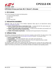 CP2112EK 数据规格书 1
