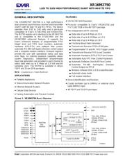 XR16M2750IL32TR-F datasheet.datasheet_page 1