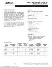 HIN232 datasheet.datasheet_page 1